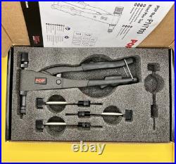 PNT 110 Emhart Hand Plier Pop Rivit Tool Kit Set with Case Used Once. VGC Boxed
