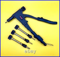 PNT 110 Emhart Hand Plier Pop Rivit Tool Kit Set with Case Used Once. VGC Boxed