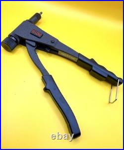 PNT 110 Emhart Hand Plier Pop Rivit Tool Kit Set with Case Used Once. VGC Boxed