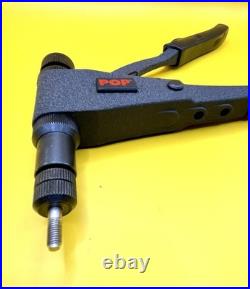 PNT 110 Emhart Hand Plier Pop Rivit Tool Kit Set with Case Used Once. VGC Boxed