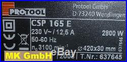 PROTOOL CSP 165 E Zimmerei Handkreissäge CSP165 E, 2.800W, 165mm