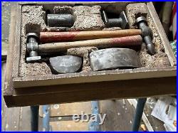 Panel Beating Kit 3 Hammers And 4 Dollies