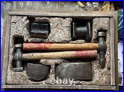 Panel Beating Kit 3 Hammers And 4 Dollies