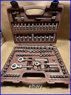 Paramount 103 piece 1/4 and 3/8 drive deep socket set