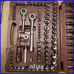 Paramount 103 piece 1/4 and 3/8 drive deep socket set