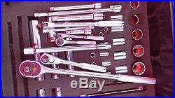 Pelican 1650 Tool Box Wrenches Ratchets Sockets Proto Many Tools 12 point