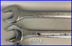 Pittsburgh Wrench Combination Set Jumbo SAE 2, 1-7/8, 1-3/4, 1-5/8, 1-1/2, 1-3/8