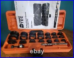 PowerTEC Pro Parking Sensor Distance Control Hole Cutter Tool 17-38.9mm Full Set