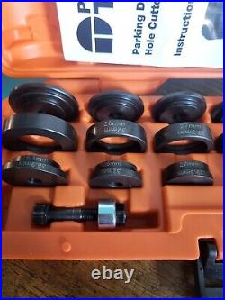 PowerTEC Pro Parking Sensor Distance Control Hole Cutter Tool 17-38.9mm Full Set