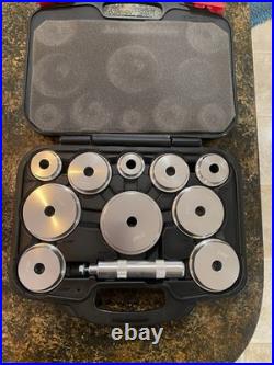 Powerbuilt Master Bearing Race and Seal Driver Kit 648996 New Never Used