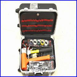 Pro's Kit 100-Piece Technician Handyman Mechanic Hand Tool Set with Rolling Case