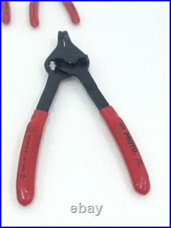 Proto Circlip/ Ring Pliers Assortment Internal / External Lot Of 9 Pc (fedex)