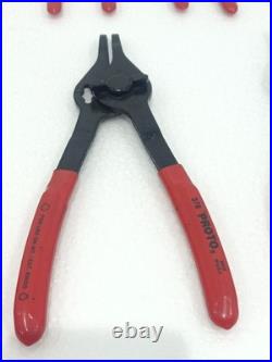 Proto Circlip/ Ring Pliers Assortment Internal / External Lot Of 9 Pc (fedex)