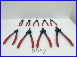 Proto Circlip/ Ring Pliers Assortment Internal / External Lot Of 9 Pc (fedex)
