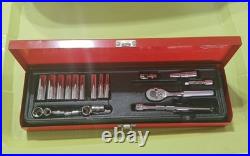 Proto Professional 25 piece 1/4 drive socket set SAE 6 point J47116 USA made