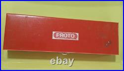 Proto Professional 25 piece 1/4 drive socket set SAE 6 point J47116 USA made