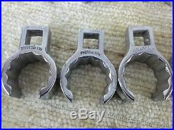 Proto Tools 1/2 Dr. Flare Nut Crowfoot Socket Wrench Set 1-1/8 2 14 Pc