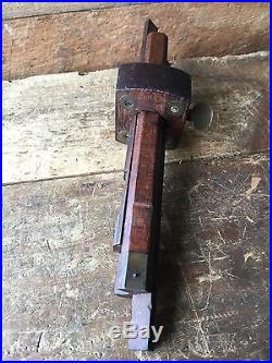 RARE! Antique SCHOLL Patent MARKING GAUGE Rosewood Vintage Old Hand Tool #16