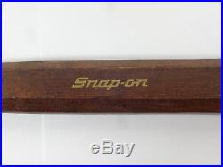 RARE Snap-on Tools BF633 Hickory Wooden Handle General-Use Auto Body Hammer