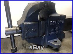 RECORD No 516 HEAVY DUTY ENGINEERS CHIPPING BENCH VICE 518 517