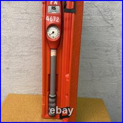 RS 815-521 Square Drive Dial Torque Wrench Vintage