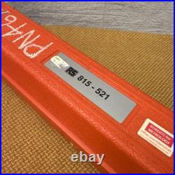 RS 815-521 Square Drive Dial Torque Wrench Vintage