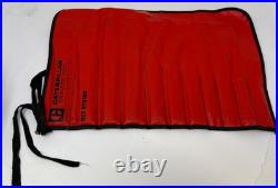 Rare Caterpillar 11 Piece Ratcheting Flare Nut Wrench Set 8T3120 Service Tools