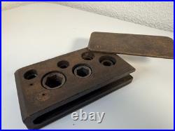 Rare Vintage B. Draper & Son BDS Socket Set in Wooden Block
