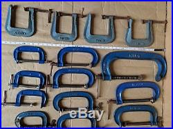 Record G clamps vintage + Record style job lot collection workshop engineer