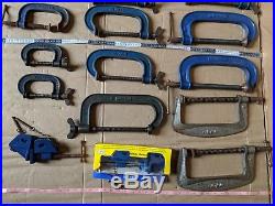 Record G clamps vintage + Record style job lot collection workshop engineer
