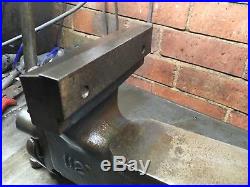 Record No 112 QUICK RELEASE HEAVY DUTY BENCH VICE 6 ENGINEERS / FITTERS 112