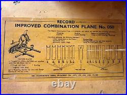 Record No. 50 Combination Plane Hobel