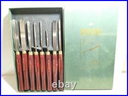 Record Power Rpchs8 Spindle And Bowl Woodturning Chisel Set 8pc Ref5625