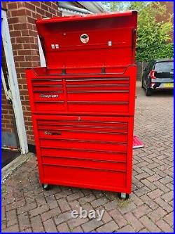 Red Snap-on tool box