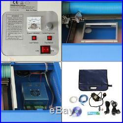 Ridgeyard 40W CO2 USB Laser Engraver Cutter Engraving Cutting Machine 300x200m