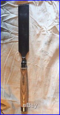 Robert Sorby 38mm(1-1/2) and 51mm(2) Heavy duty Timber framing chisels
