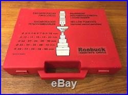 Roebuck 31pc Hollow Punch Set MINT 2-50mm