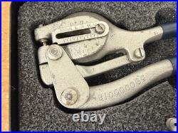 Roper Whitney Rivet Gun Hand Tool with Carry Case and Accessories