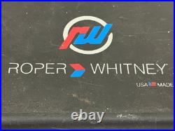 Roper Whitney Rivet Gun Hand Tool with Carry Case and Accessories