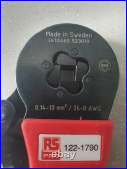 Rs Pro 122-1790 Crimp Tool Ratchet Crimping