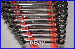 SNAP ON 14pc 4-way Angled Head Open End Wrench Set, VS814A, 3/8 to 1-1/4