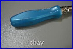 SNAP ON 1/2 Dr Standard Handle Ratchet withPearl Blue Grip, S836