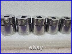 SNAP-ON 7pc. 3/8 Drive FSM 20mm 26mm 6 Pt Metric. USA? EUC