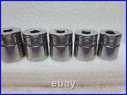 SNAP-ON 7pc. 3/8 Drive FSM 20mm 26mm 6 Pt Metric. USA? EUC