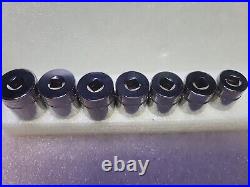 SNAP-ON 7pc. 3/8 Drive FSM 20mm 26mm 6 Pt Metric. USA? EUC