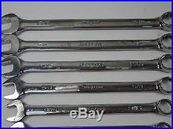 SNAP ON AF Imperial 7/16 13/16 combination spanners etched