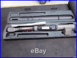 SNAP-ON ATECH2FR100A TECH WRENCH ANGLE TORQUE WRENCH with case