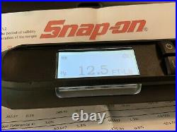 SNAP-ON ATECH3F250BV 1/2 Drive Digital Torque Wrench Black 12.5-250 ft lb