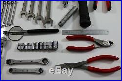 SNAP ON Imperial AF FOD aircraft tool set kit sockets spanners ratchet foam