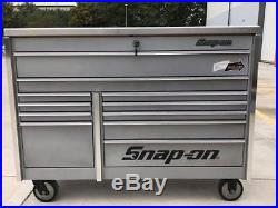 SNAP ON KRL722 54 Wide toolbox tool chest USA Mercedes Silver roll cab